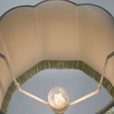 QAZQA kaso - Retro Vloerlamp | Staande Lamp met kap - 1 lichts - H 1750 mm - Groen - Woonkamer | Slaapkamer | Keuken