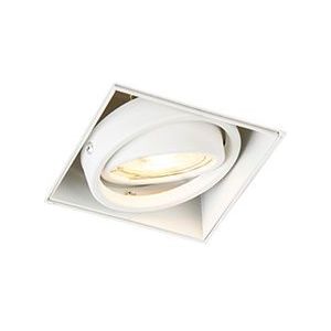 QAZQA Inbouwspot wit GU10 draai- en kantelbaar trimless - Oneon