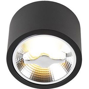 Moderne plafondspot zwart AR111 incl. LED - Expert