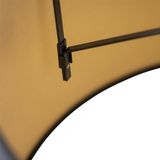 QAZQA - Moderne Lampenkap - Zwart Goud - Ø 450 mm