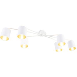 Moderne plafondlamp wit - Lofty