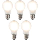 Lampen - LED Lichtbron - Wit Mat Glas - E27 - 320 Lumen - 2700 Kelvin