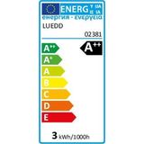 LED Lichtbron - Opaal Glas - E27 Fitting - Set van 5 - 250 Lumen