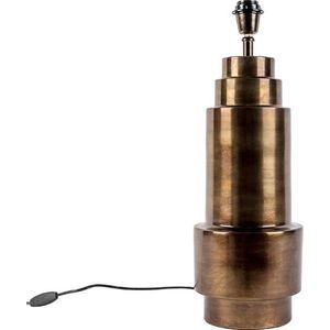 QAZQA bruut - Art Deco Tafellamp - 1 lichts - H 565 mm - Brons - Woonkamer | Slaapkamer