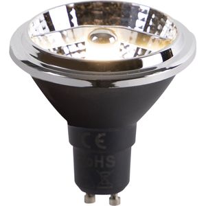 LUEDD - AR70 - GU10 LED Lamp - Zwart - 6W - 475 Lumen - 3000K