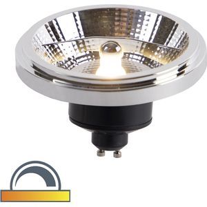 LUEDD GU10 dimbaar in kelvin LED lamp AR111 11W 700 lm 2000-3000K