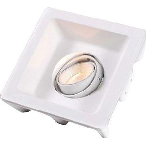 QAZQA Gypsy - Moderne Inbouwspot - 1 Lichts - L 15.5 cm - Wit - Woonkamer - Slaapkamer - Keuken