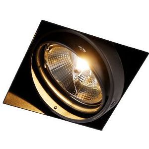 Oneon - Inbouwspot - Zwart - GU10 - Trimless