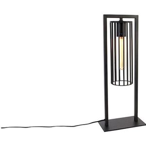 Moderne tafellamp zwart - Balenco Wazo