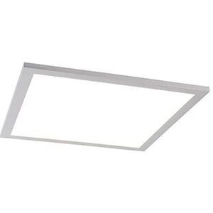 QAZQA liv - Moderne LED paneels-sPlafondlamp - 1 lichts - L 400 mm - Staal - Woonkamers-sSlaapkamers-sKeuken