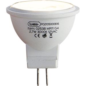LUEDD G4 LED lamp MR11 2,7W 210 lm 3000K 12V