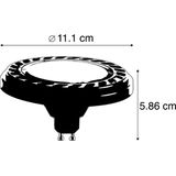 AR111 GU10 Lichtbron - Dimbaar - 8 Watt - 700 Lumen - 2700 Kelvin