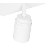 QAZQA ducha - Moderne Plafondspot | Spotje | Opbouwspot voor badkamer - 3 lichts - L 23 cm - Wit -
