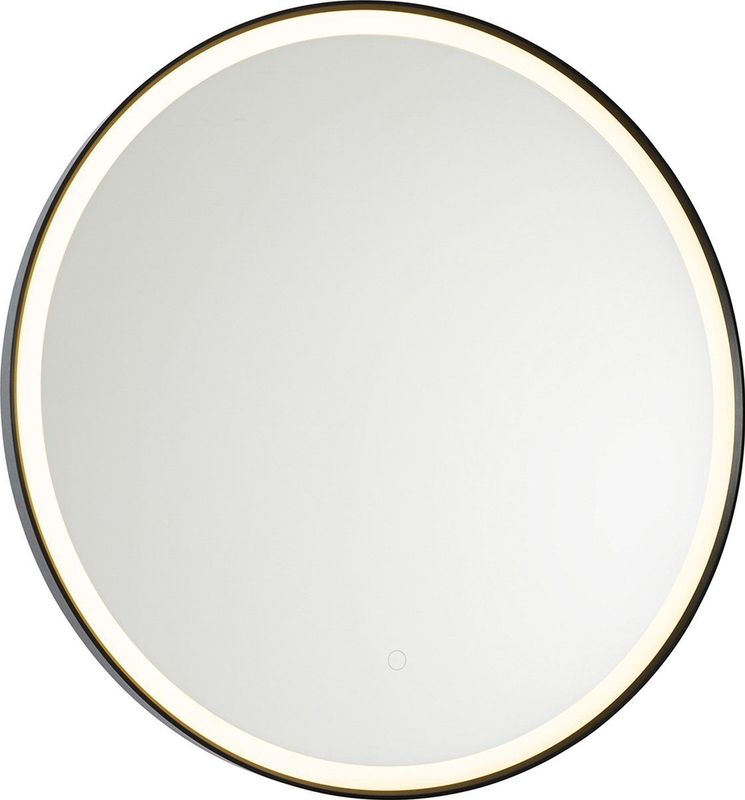 Miral - Badkamerlamp - Zwart - Glas en Aluminium - Inclusief Dimmer