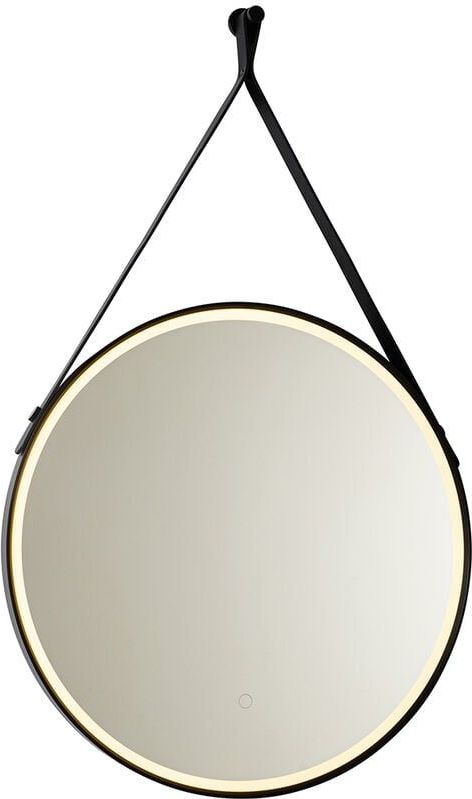 Spiegellamp - Modern - Zwart - Met LED Verlichting