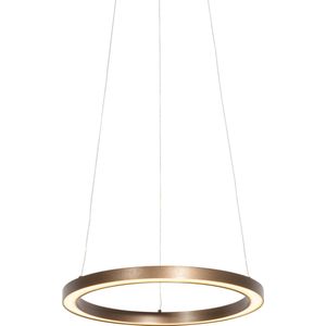 Hanglamp brons 40 cm incl. LED 3-traps dimbaar - Girello