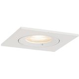 QAZQA - Xena - Inbouwspot - Wit - Aluminium - Dimbaar - IP44