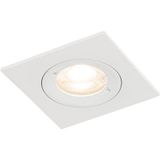 QAZQA - Xena - Inbouwspot - Wit - Aluminium - Dimbaar - IP44