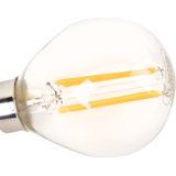 LED - E14 Filament Kogellampen - Warm Wit - Set van 4