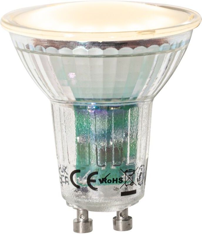 LED-Lamp - GU10 - Dimbaar - Warm Wit - 3W - Inclusief Lichtbron: Nee