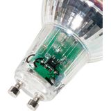 LUEDD - GU10 Dimbare LED Lamp - Warm Wit - 3W - 200 Lumen - Lux Sensor