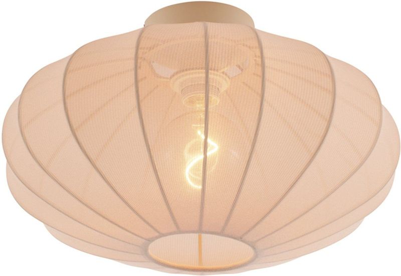 Japandi - Bida - Plafondlamp - Beige - Dimbaar