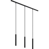 QAZQA slimline keno Moderne Spot railsysteem verlichting, railverlichting geschikt voor led 3 lichts 84 Zwart