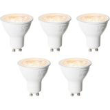 LED-Lampen - GU10 - 6W - 5 Stuks - Dimbaar - 2200K tot 6500K