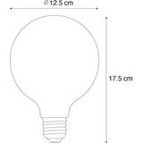 G125 - LED-Lampen - Opaal - 4W - 450 Lumen - Dimbaar - Set van 5