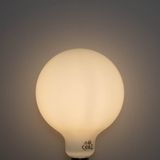 Set van 5 - E27 - Dimbare LED Lamp - Opaal - G125 - 4W - 450 Lumen - 3000K