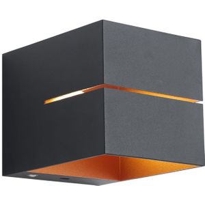 Wandlamp voor binnen, wandlamp met USB-oplaadpoort, 3 kleurmodi, 3 helderheidsniveaus, led-wandlamp binnen, 360° draaibare touch control, wandlampen, draadloze wandlampen, kleur Woodgrain (1 stuks