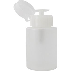 Vloeistof pompje - Dispenser - 150 ml - Wit - Vloeistof pomp nagellak-, make-up remover, gel cleaner / nagel cleanser, desinfectie, alcohol, acryl monomeer - Voorkom verdamping en verspilling