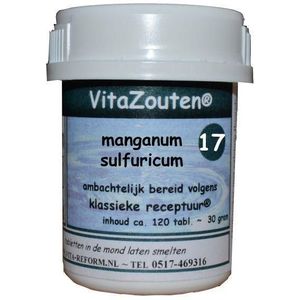 VITAZOUTEN MANGANUM SULFR 17/6