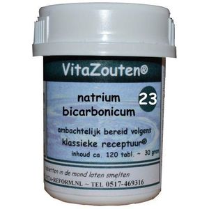 Vitazouten Natrium bicarbonicum VitaZout Nr. 23 120 tabletten