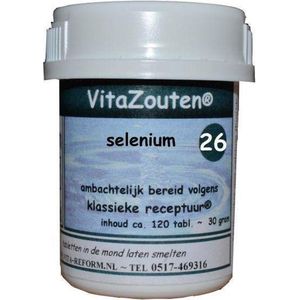 Vitazouten Selenium VitaZout Nr. 26 120 tabletten
