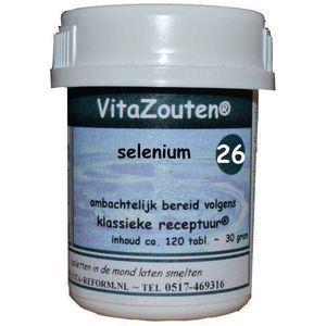 Vitazouten Selenium VitaZout Nr. 26 120 tabletten