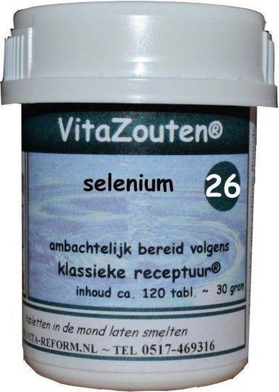 Vitazouten Selenium VitaZout Nr. 26 120 tabletten