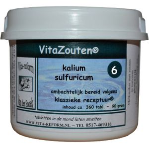 Vitazouten Kalium sulfuricum VitaZout nr. 06 360tb