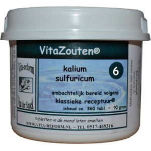 Vitazouten Kalium sulfuricum VitaZout Nr. 06 360tb
