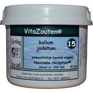 Vita Reform Vitazouten Kalium jodatum VitaZout Nr. 15 360 tabletten