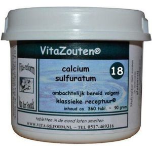 Vita Reform - Calcium sulfuratum - Vitazout - 360 tabletten