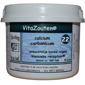 VITAZOUTEN CALCIUM CARB 22/6