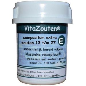 Vitazouten Compositum Extra - Melksuiker - 99% Lactose - Magnesiumstearaat