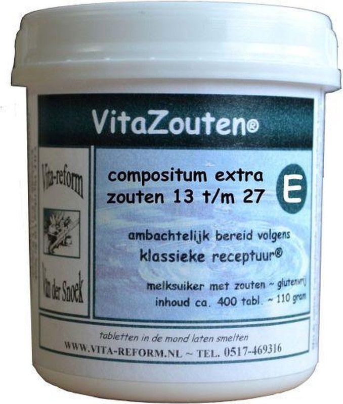 Vitazouten compositum extra 13 t/m 27 400 tabletten