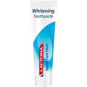 1+1 gratis: Lactona Tandpasta Whitening 100 ml