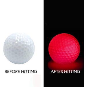 Legend LED Flash Glow In The Dark Golfballen - 2 Stuks