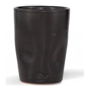 Kaffeebecher Dutchdeluxes Dented Mug Black Matt 300ml (4-Delig)