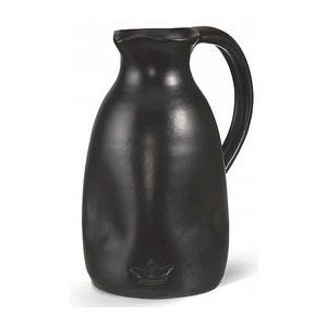 Waterkan Dutchdeluxes Dented Jug Medium Black Matt 750ml
