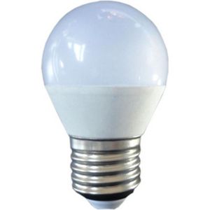 LED E27-G45-Bulb - 3W - 10-30VDC - 3000K - 240Lm - Dimbaar