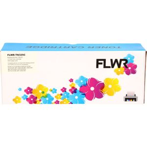 FLWR - TN-325 - Toner - Cyaan - Maximaal bereik van 3500 pagina's